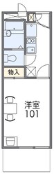 茨木市駅 徒歩25分 2階の物件間取画像